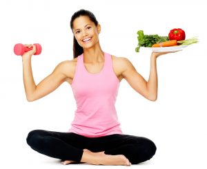 Eat a healthy diet and exercise