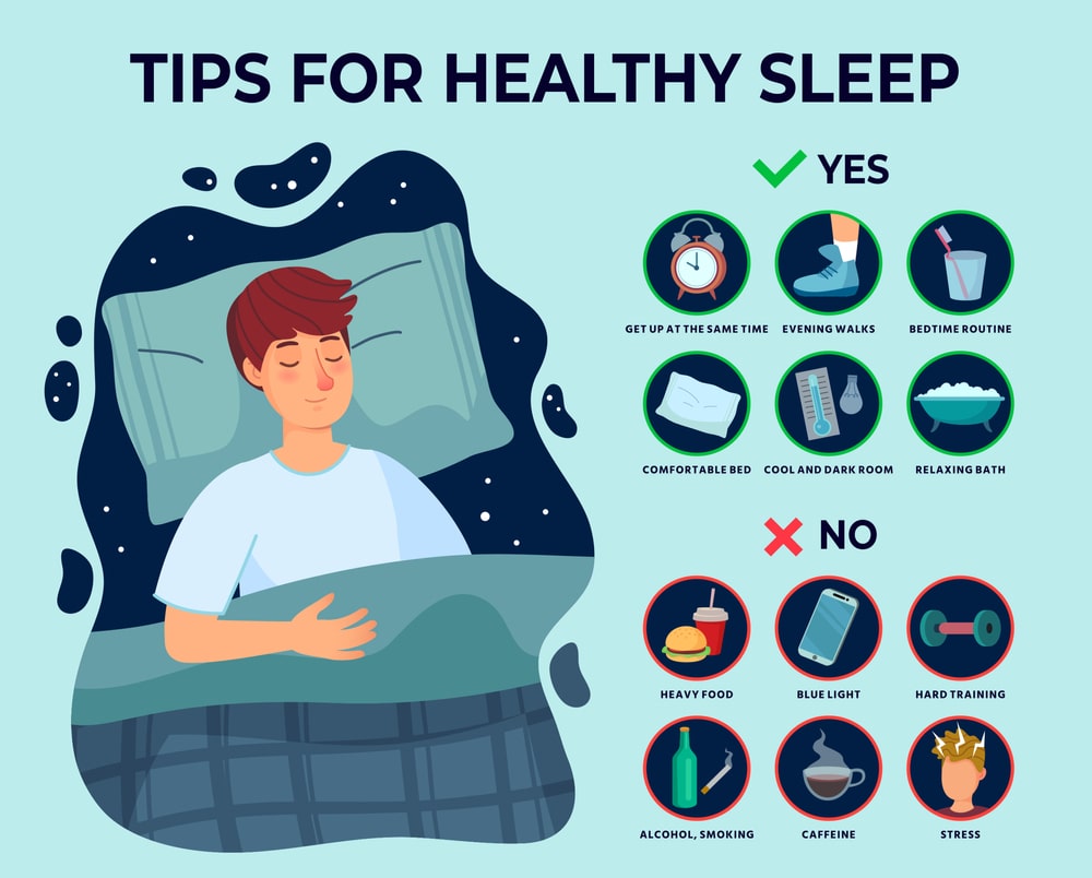 Tips for a healthy sleep