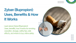 Zyban (Bupropion): Uses, Benefits & How It Works