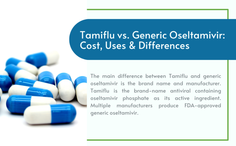Tamiflu vs. Generic Oseltamivir: Cost, Uses & Differences