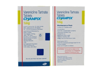 Image of Chantix (Varenicline) tablets – Buy Chantix from MedsEngage, a smoking cessation aid