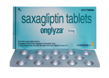 Image of Onglyza tablets – Buy Onglyza near me from MedsEngage, type 2 diabetes blood sugar control medication