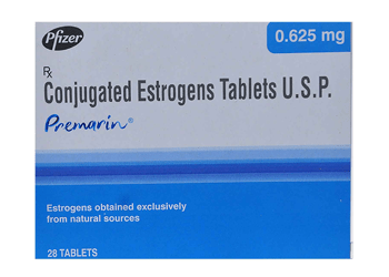 Image of Premarin conjugated estrogens tablets – Buy Premarin near me from MedsEngage, hormone replacement therapy for menopausal symptoms and osteoporosis prevention