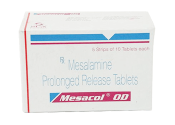 Image of Asacol tablets – Buy Asacol near me from MedsEngage, ulcerative colitis and inflammatory bowel disease treatment
