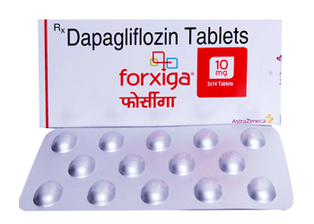 Image of Farxiga (Dapagliflozin) tablets – Buy Farxiga from MedsEngage, used for diabetes and heart failure treatment