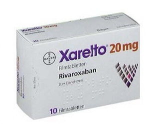 Image of Xarelto tablets – Buy Xarelto near me from MedsEngage, blood thinner for clot and stroke prevention